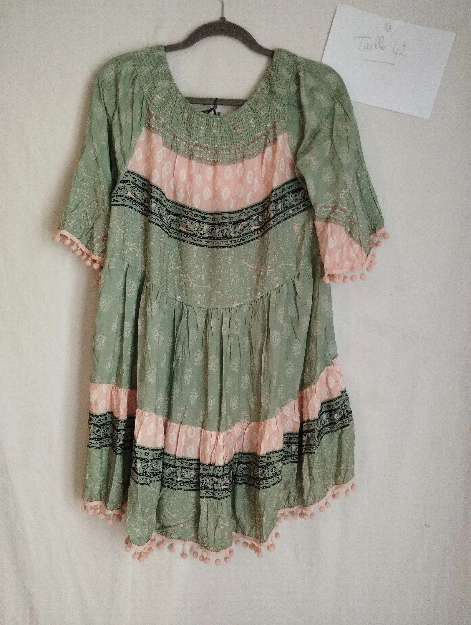 Vestido bohemio talla 42 – photo 4